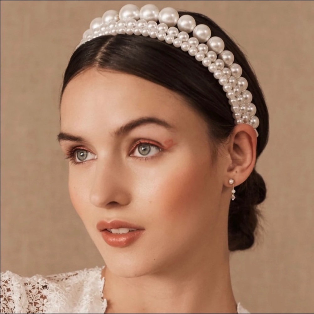 3 piece Elegant Pearl headband